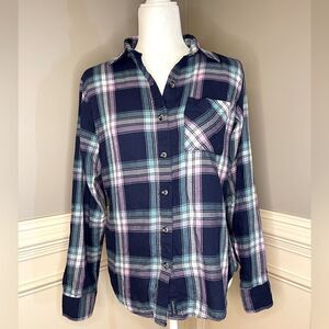 Magellan Flannel Button Down Shirt Size X Small